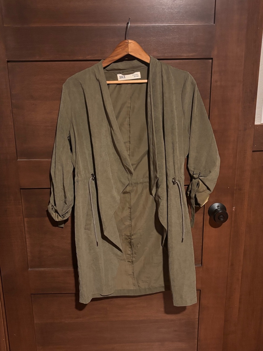 BKE Women's Blazer Jacket in Olive Green